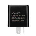 10-Pack 12V Adjustable LED Flasher Relay