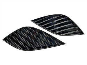 Toyota Camry 2018-2020 Glossy Black Fog Light Bezels