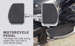 Harley Sportster Dyna Motorcycle Passenger Footboards