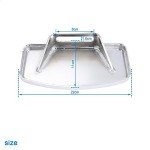 Harley Sportster Dyna Motorcycle Passenger Footboards