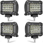 4PCS 72W LED Tractor Spot Lights for Vehicles