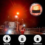 USB Rechargeable LED Emergency Flashing Beacon Light