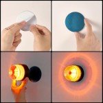 USB Rechargeable LED Emergency Flashing Beacon Light