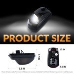 White LED Marker Lights for Ford Super Duty Trucks
