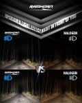 9005 H11 LED Light Bulbs Combo - 300% Brighter