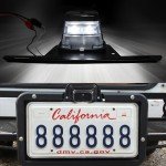 LED License Plate Light with Bracket for Trailers