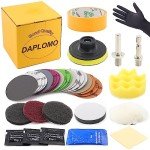 Headlight Restoration Kit with Sanding Discs & Pads