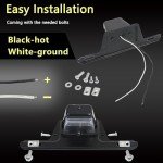 LED License Plate Light with Bracket for Trailers