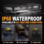 16.5" LED Emergency Strobe Light for Vehicles