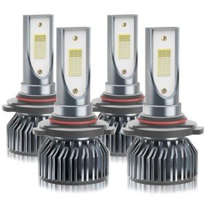 Chevy Silverado H/L Replacement Bulbs 6000K, Pack of 4
