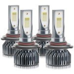 Chevy Silverado H/L Replacement Bulbs 6000K, Pack of 4
