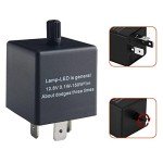 GLOFE 12V CF-13 LED Turn Signal Flasher Relay