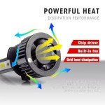 Chevy Silverado H/L Replacement Bulbs 6000K, Pack of 4