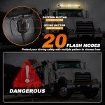 Emergency Strobe Light Bar for Trucks & Vehicles