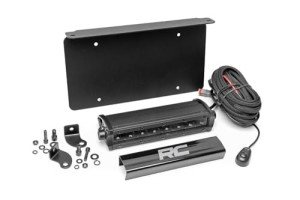 Rough Country 8" License Plate Mount with LED Light