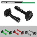 Ninja 300/250 Frame Sliders - Engine Guard (Black)