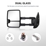 Adjustable Towing Mirrors for Chevy Silverado/GMC Sierra