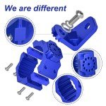 Blue UTV Whip Light & Flag Mounts (2 PCS)
