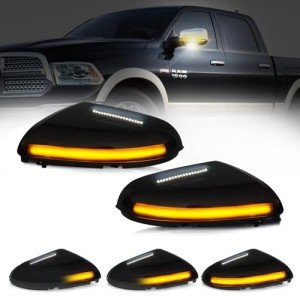 Sequential LED Side Mirror Turn Signal Lights - Dodge Ram