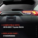 Right Passenger Side Tail Light for 2019-2021 RAV4