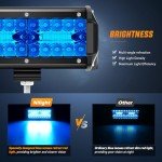 Nilight 6.5" LED Light Pods - 120W Combo