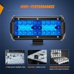 Nilight 6.5" LED Light Pods - 120W Combo