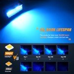 Nilight 6.5" LED Light Pods - 120W Combo