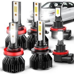 Honda Accord (2008-2015) LED Fog Light Bulbs 6-Pack
