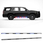 Ceptor® 60" LED Running Board Light Sticks - Blue/Clear