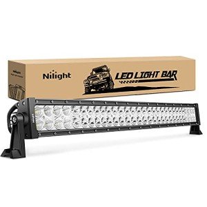 32-Inch Nilight LED Light Bar - 180W, 12600LM