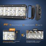 32-Inch Nilight LED Light Bar - 180W, 12600LM