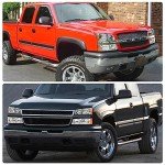 Chevy Silverado Headlight Assembly 2003-2006 Pair