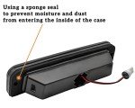 Smoked LED Third Brake Light for Jeep Wrangler