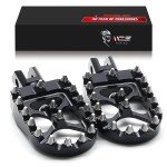 Adjustable Black Foot Pegs for 2018-2024 Motorcycles