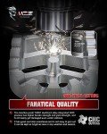 Adjustable Black Foot Pegs for 2018-2024 Motorcycles