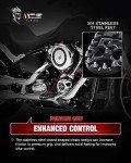 Adjustable Black Foot Pegs for 2018-2024 Motorcycles
