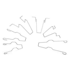 6-Piece Steel Headlight Bulb Retainer Clips