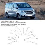 6-Piece Steel Headlight Bulb Retainer Clips