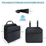 Akayivey Premium PU Leather Car Seat Back Organizer