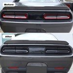 JeCar Smoked Tail Light Covers for Dodge Challenger