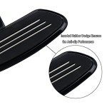 Black Motorcycle Footboards for Harley Touring Models