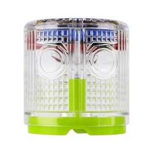 Solar Strobe Warning Light with Magnetic Base