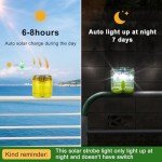 Solar Strobe Warning Light with Magnetic Base