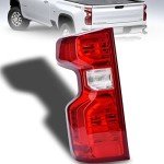 Chevy Silverado Tail Light Halogen Assembly - Left