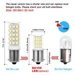BA15S LED Bulbs 6000K Daylight White - 5 Pack