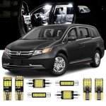 20-Piece LED Interior Light Kit for Honda Odyssey