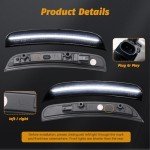 Mynoway LED Side Marker Lights for Dodge Charger