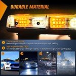 Nilight 12 Inch Magnetic Strobe Lights for Vehicles