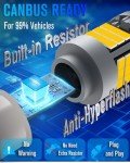 Super Bright Amber Yellow LED Turn Signal Bulbs