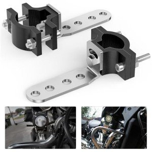 Motorcycle Light Bar Tube Clamp Mounting Brackets